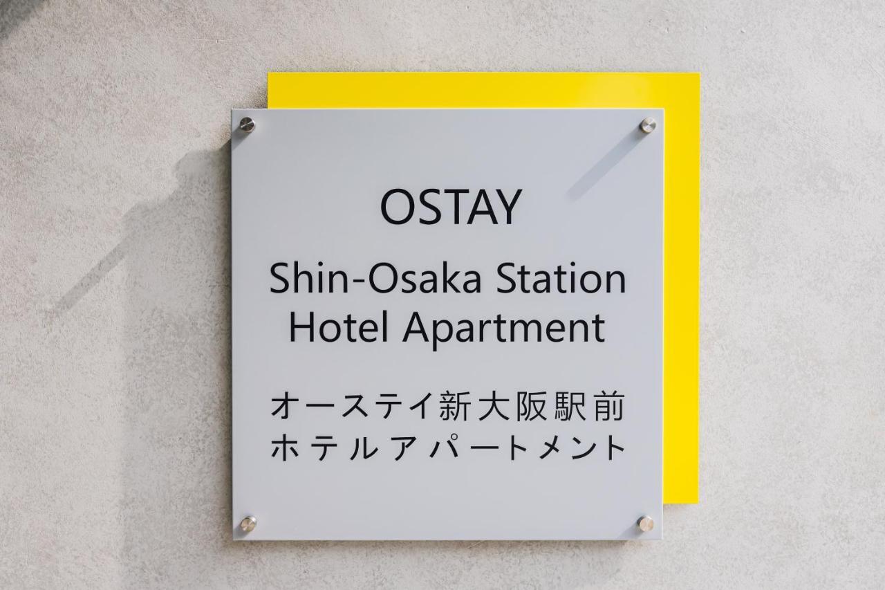 Ostay Shin-Osaka Hotel Apartment Exterior foto